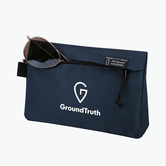 Renew rPET Zippered Pouch - 24-Hour Production