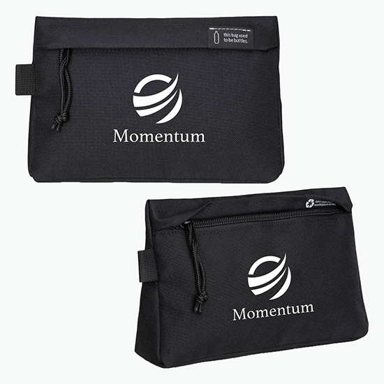 Renew rPET Zippered Pouch - 24-Hour Production