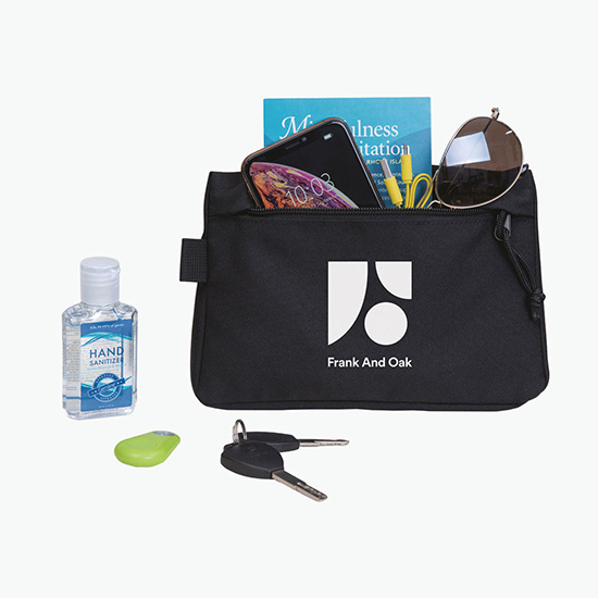 Renew rPET Zippered Pouch - 24-Hour Production