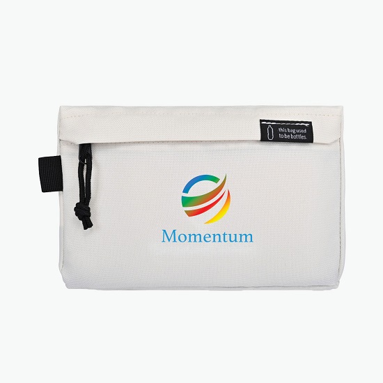 Renew rPET Zippered Pouch - Full Color