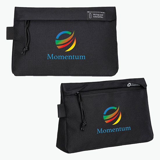 Renew rPET Zippered Pouch - Full Color