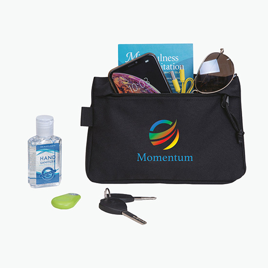 Renew rPET Zippered Pouch - Full Color