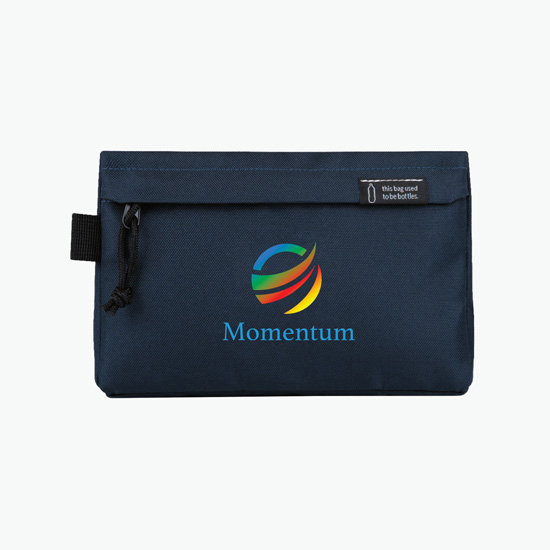 Renew rPET Zippered Pouch - Full Color