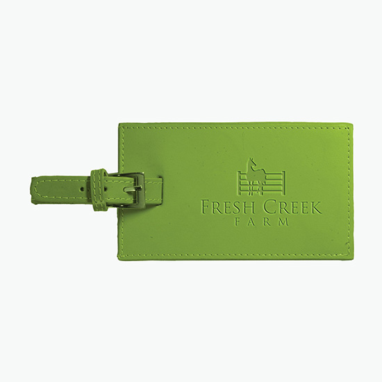 Whitney Bonded Leather Luggage Tag