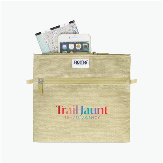 RuMe Recycled Travel Pouch - Full Color