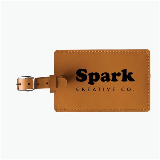 Pineapple Leather Luggage Tag - 24-Hour Production