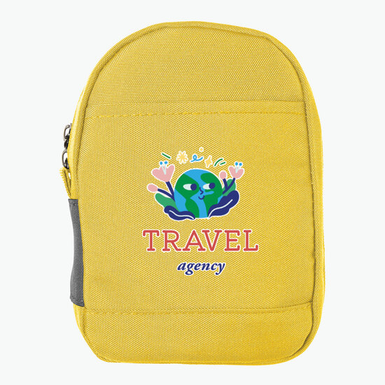 Essex Recycled Organizer Pouch - Full Color