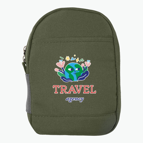 Essex Recycled Organizer Pouch - Full Color