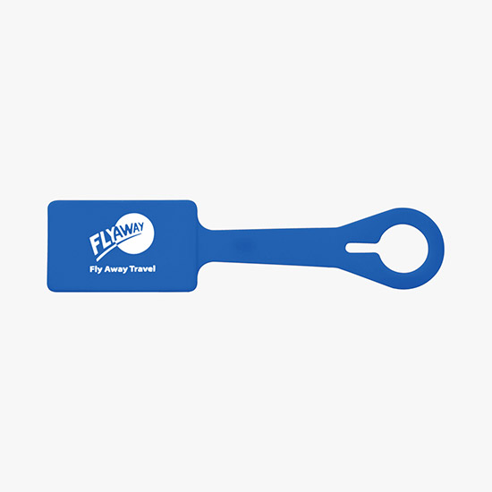 Silicone Business Card Luggage Tag - 24-Hour Production