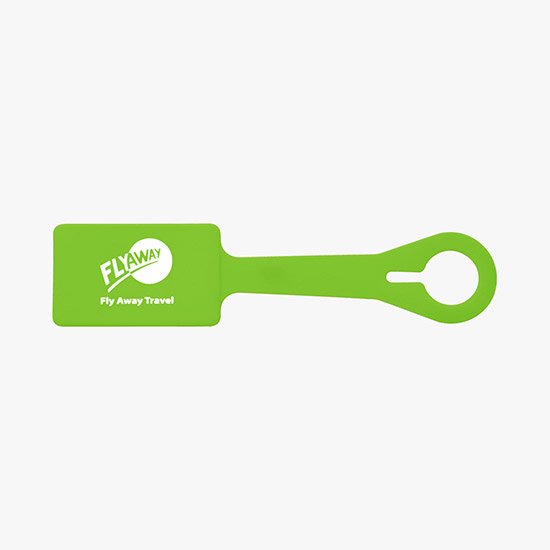 Silicone Business Card Luggage Tag - 24-Hour Production
