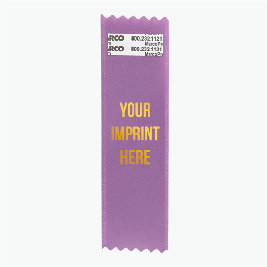 1-5/8 x 6 Custom Vertical Ribbon