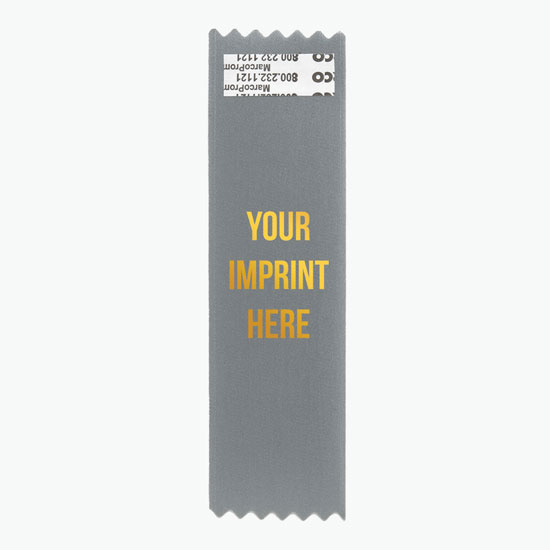 1-5/8 x 6 Custom Vertical Ribbon