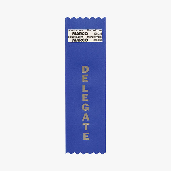 DELEGATE Ribbon - Vertical