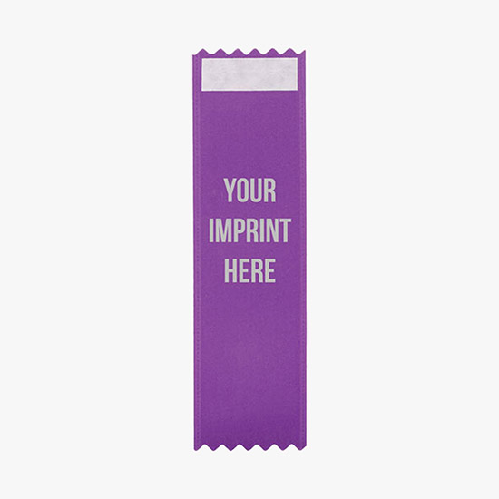 1-5/8 x 6 Custom Vertical Ribbon
