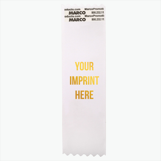 1-5/8 x 6 Custom Vertical Ribbon