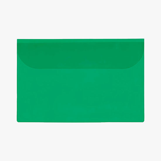 Legal Size Vinyl Portfolio - Translucent - Blank