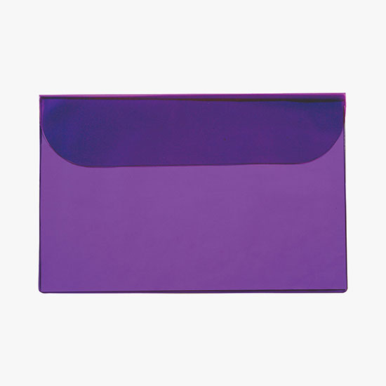 Legal Size Vinyl Portfolio - Translucent - Blank