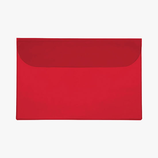 Legal Size Vinyl Portfolio - Translucent - Blank