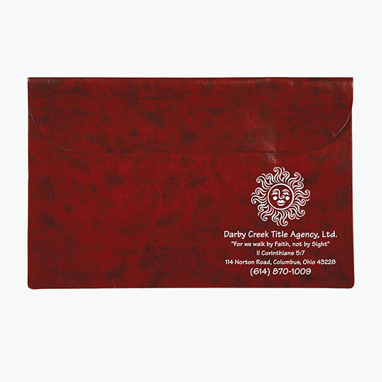 Legal Size Vinyl Portfolio - Executive - Printed