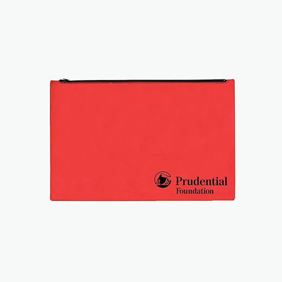 Legal Size Vinyl Portfolio with Zipper Closure