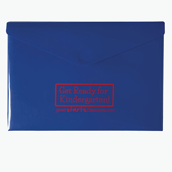 Opaque Velcro® Closure Portfolio - One-Color Imprint