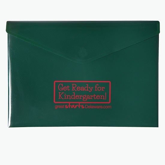 Opaque Velcro® Closure Portfolio - One-Color Imprint