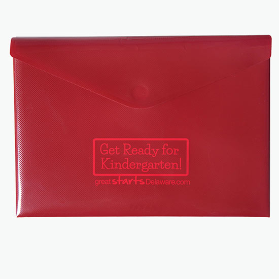 Opaque Velcro® Closure Portfolio - One-Color Imprint