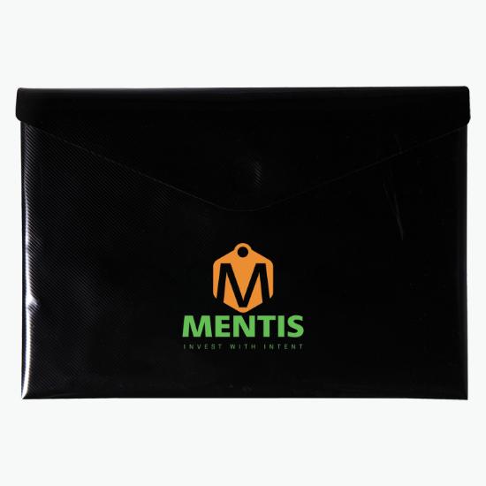 Opaque Velcro® Closure Portfolio - Multi-Color Imprint