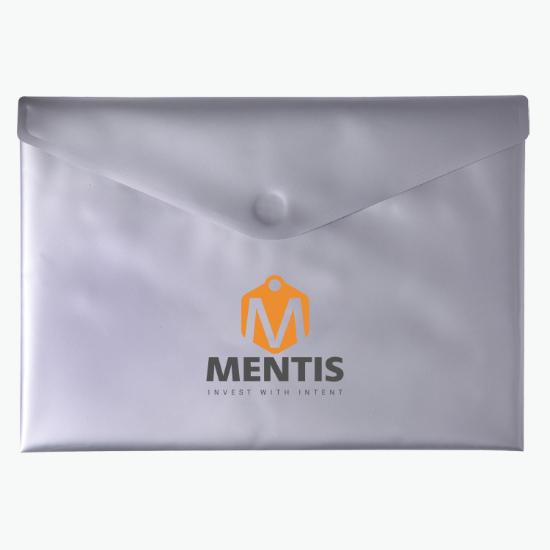 Opaque Velcro® Closure Portfolio - Multi-Color Imprint
