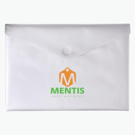 Opaque Velcro® Closure Portfolio - Multi-Color Imprint