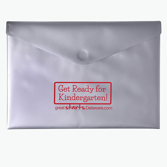 Opaque Velcro® Closure Portfolio - One-Color Imprint