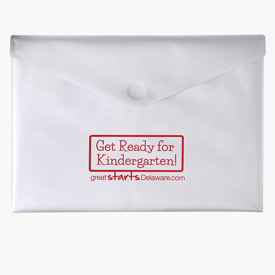 Opaque Velcro® Closure Portfolio - One-Color Imprint