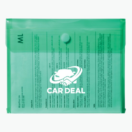 Velcro® Closure Poly Envelope with Gusset - One-Color Imprint