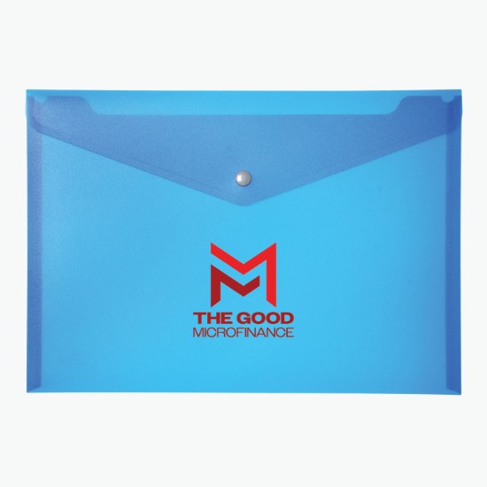 Premium Snap Portfolio - Multi-Color Imprint