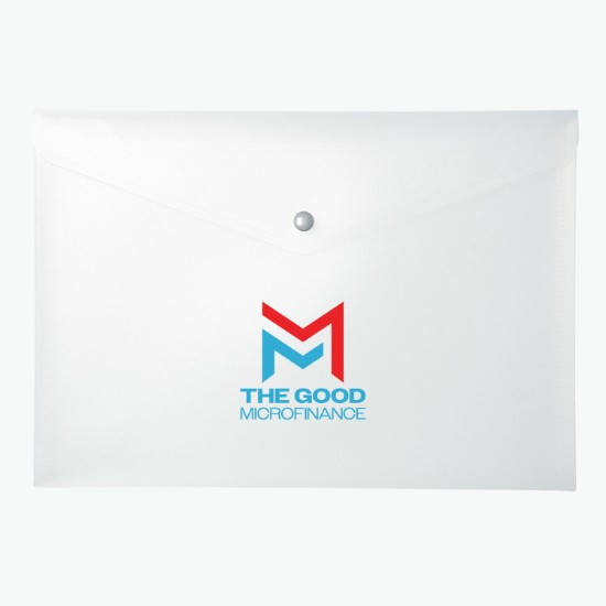 Premium Snap Portfolio - Multi-Color Imprint