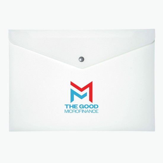 Premium Snap Portfolio - Multi-Color Imprint