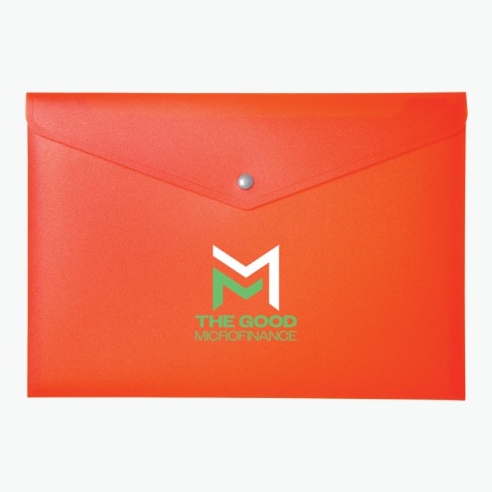 Premium Snap Portfolio - Multi-Color Imprint