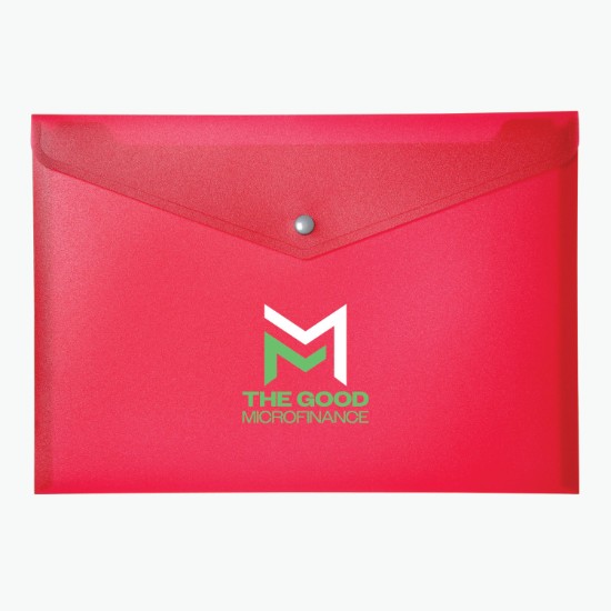 Premium Snap Portfolio - Multi-Color Imprint