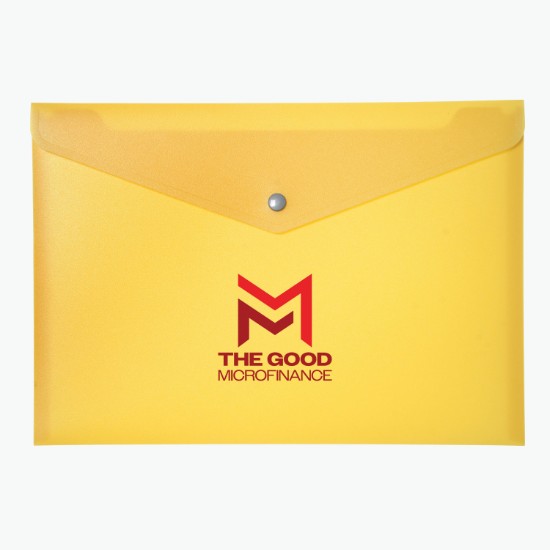 Premium Snap Portfolio - Multi-Color Imprint