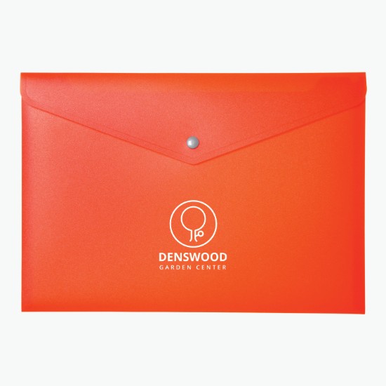 Premium Snap Portfolio - One-Color Imprint 