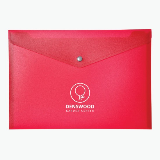 Premium Snap Portfolio - One-Color Imprint 