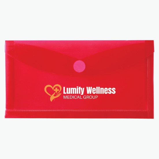 Mini Velcro Envelope - Multi-Color Imprint