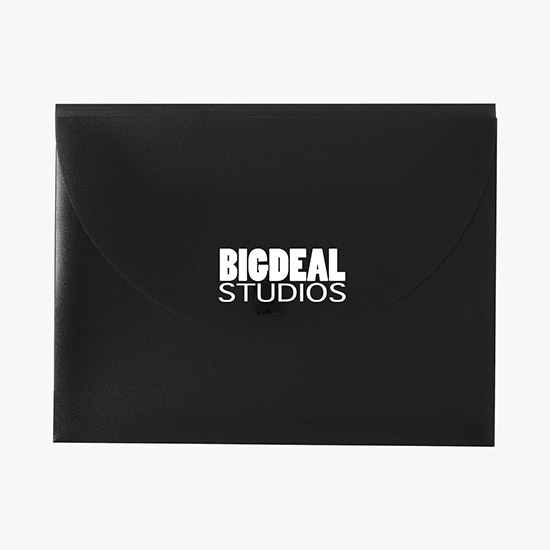 Poly Envelope with Velcro Closure - One-Color Imprint