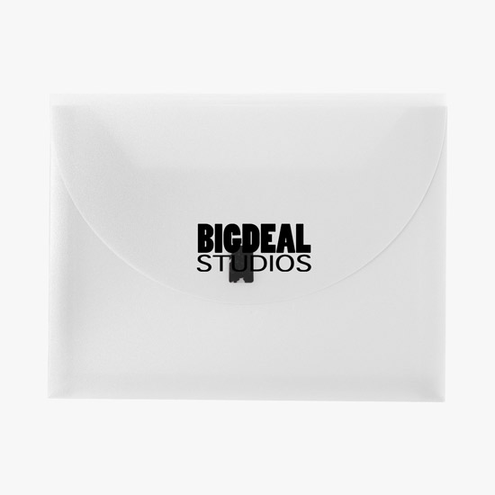 Poly Envelope with Velcro Closure - One-Color Imprint