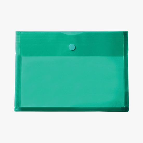 Legal Size Poly Envelope with Velcro Closure - Blank