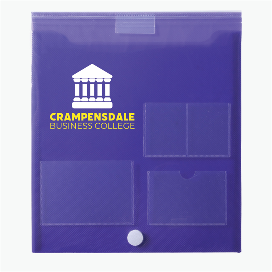 Poly Top Open Registration Case - Multi-Color Imprint