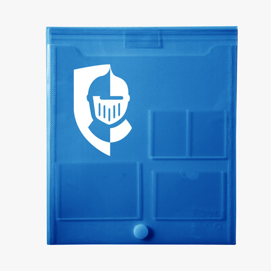Poly Top Open Registration Case - One-Color Imprint