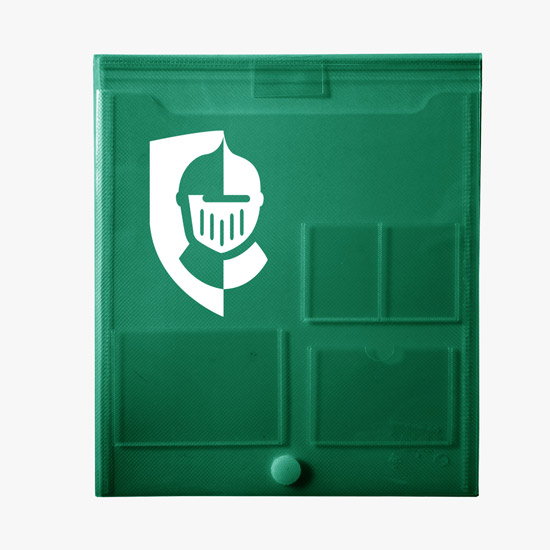 Poly Top Open Registration Case - One-Color Imprint