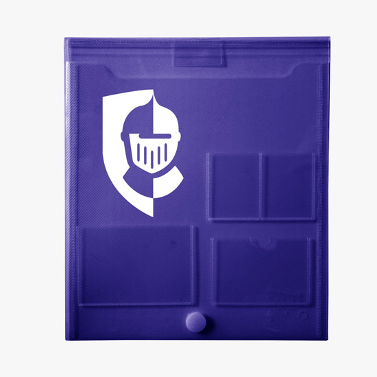 Poly Top Open Registration Case - One-Color Imprint