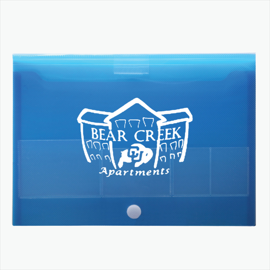 Poly Side Open Registration Case - One-Color Imprint